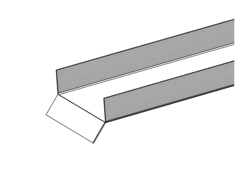 Солнечный горизонтальный водонепроницаемый канал